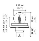 Hella Bulb 7951 12V 45/40W P45T S13 R2 thumbnail 5