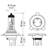 Hella Bulb 9003/Hb2 12V 60/55W P43T T46 thumbnail 7