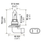 Hella Bulb 9005 12V 65W P20D T4 +50 thumbnail 2