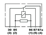 Hella Relay 12V 20/40A Spdt Res Wthr thumbnail 4