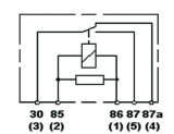 Hella Relay 12V 20/40A Spdt Res Wthr Bkt thumbnail 6