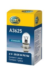 Hella Bulb 3625 6V 25/25W Px15D T6 thumbnail 5