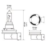 Hella Bulb H16 12V 19W Pgj193 Sb thumbnail 8