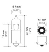 Hella Bulb H21W 12V 21W Bay9S T275 thumbnail 9