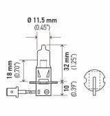 Hella Bulb H3 12V 55W Pk22S T325 +50 (2) thumbnail 8