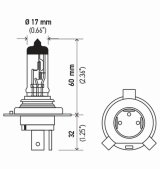 Hella Bulb Hs1 12V 35/35W Px43T T4625 Sb thumbnail 9