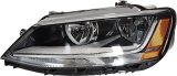 Hella 2017-2018 Volkswagen Jetta Halogen Headlight Assembly thumbnail 2