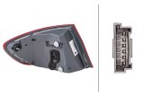 Hella 2011-2016 BMW 528i Right Outer Tail Light thumbnail 6