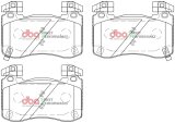 DBA 2018+ Kia Stinger V6 Twin Turbo SP Performance Front Brake Pads thumbnail 6