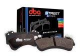 DBA 08-16 Mitsubishi Lancer Evolution X Rear Street Series Brake Pads thumbnail 8