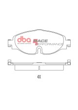 DBA 14-20 Volkswagen GTI (312mm Front Disc Excl Performance Pkg) Front RP Performance Brake Pads thumbnail 1