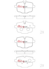 DBA 2020+ BMW M3/M4 Competition (G80/G82) Rear RP Performance Brake Pads thumbnail 5