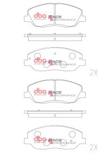 DBA 2022+ Hyundai i20 N Front RP Performance Brake Pads thumbnail 1