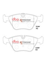 DBA 01-06 BMW 330i (E46) XP Performance Front Brake Pads thumbnail 5