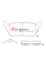 DBA 19-22 Ram 1500 (New Body Style) SP Performance Rear Brake Pads thumbnail 6