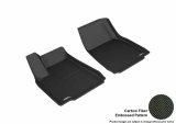 3D MAXpider 16-17 Tesla Model X Non-Folding Kagu Black Full Set thumbnail 3