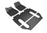 3D MAXpider 16-21 Tesla Model X 6-Seat Kagu Black Full Set thumbnail 2
