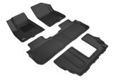 3D MAXpider 17-23 GMC Acadia w/ Bench 2nd Row Kagu Black Full Set thumbnail 1