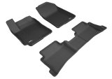 3D MAXpider 18-22 Hyundai Accent Sedan Kagu Black Full Set thumbnail 1