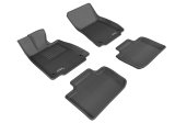 3D MAXpider 14-25 Lexus IS Sedan RWD Kagu Black Full Set thumbnail 1