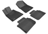 3D MAXpider 13-20 Lexus GS / GS Hybrid RWD Kagu Black Full Set thumbnail 2