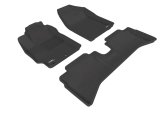 3D MAXpider 12-15 Toyota Prius C Kagu Black Full Set thumbnail 2
