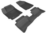 3D MAXpider 12-13 Kia Rio / Rio 5 Kagu Black Full Set thumbnail 2