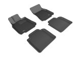 3D MAXpider 07-12 Lexus LS460L RWD Kagu Black Full Set thumbnail 1