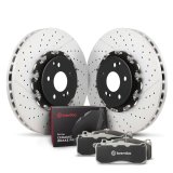 Brembo OE Front Disc Brake Kit (2x bre09.9764.23, 1x breP50127N) thumbnail 1