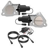 QTP Dual 3in Electric Valves / Wiring / 1 Toggle Switch / 2 SS 3in Cutouts (1x qtpQTEC60, 2x qtp10300) thumbnail 4