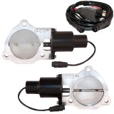 QTP Dual 3.5in Electric Valves / Wiring / 1 Toggle Switch / 2 SS 3.5in Cutouts (1x qtpQTEC70, 2x qtp10350) thumbnail 2