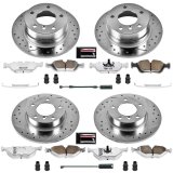 Power Stop 95-99 BMW 318ti Front & Rear Z26 Street Warrior Brake Kit (1x psbK593-26, 1x psbK590-26) thumbnail 4