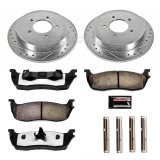 Power Stop 97-00 Ford Expedition Front & Rear Z36 Truck & Tow Brake Kit (1x psbK1872-36, 1x psbK1869-36) thumbnail 5