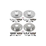 Power Stop 97-00 Ford Expedition Front & Rear Z36 Truck & Tow Brake Kit (1x psbK1872-36, 1x psbK1869-36) thumbnail 6