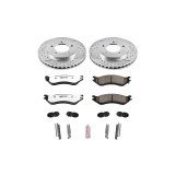 Power Stop 97-00 Ford Expedition Front & Rear Z36 Truck & Tow Brake Kit (1x psbK1872-36, 1x psbK1869-36) thumbnail 7
