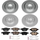 Power Stop 2008 Saab 9-3 Front & Rear Z23 Evolution Sport Coated Brake Kit (1x psbCRK5698, 1x psbCRK978) thumbnail 8