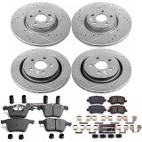 Power Stop 13-14 Volvo S60 Front & Rear Z23 Evolution Sport Brake Kit (1x psbK5978, 1x psbK4702) thumbnail 4