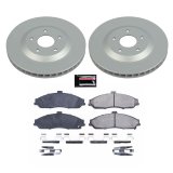 Power Stop 2004 Cadillac XLR 2004 Front & Rear Z17 Evolution Geomet Coated Brake Kit (1x psbCRK1559, 1x psbCRK1563) thumbnail 7