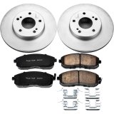 Power Stop 89-94 Nissan Maxima Front & Rear Z17 Evolution Geomet Coated Brake Kit (1x psbCRK660, 1x psbCRK3099) thumbnail 1