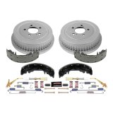 PowerStop Z23 Evolution Sport Disc and Drum Brake Upgrade Kits K15011DK Kits, Cross-drilled/Slotted, 11.10 in. Front, Zinc Plated, Carbon Fiber Ceramic Pads, 9.900 in. Rear, Chrysler, Dodge, Plymouth, Kit thumbnail 3