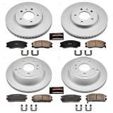 Power Stop 12-15 Chevrolet Captiva Sport Front & Rear Z17 Evolution Geomet Coated Brake Kit (1x psbCRK2092, 1x psbCRK2090) thumbnail 4
