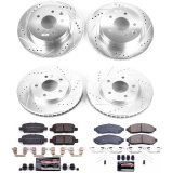 Power Stop 11-14 Nissan Leaf Front & Rear Z23 Evolution Sport Brake Kit (1x psbK6761, 1x psbK6492) thumbnail 8