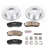 Power Stop 10-19 Lexus GX460 Front & Rear Z23 Evolution Sport Brake Kit (1x psbK5873, 1x psbK5875) thumbnail 2