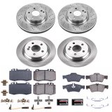 Power Stop 07-12 Mercedes-Benz SL550 Front & Rear Autospecialty Brake Kit (1x psbKOE6566, 1x psbKOE6752) thumbnail 2