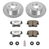 Power Stop 05-18 Chrysler 300 Front & Rear Z26 Street Warrior Brake Kit (1x psbK1720-26, 1x psbK2560-26) thumbnail 2