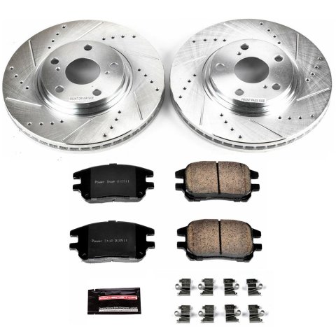 Power Stop 02-03 Lexus RX300 Front & Rear Z23 Evolution Sport Brake Kit (1x psbK1146, 1x psbK2564)