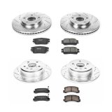 Power Stop 02-03 Lexus RX300 Front & Rear Z23 Evolution Sport Brake Kit (1x psbK1146, 1x psbK2564) thumbnail 2
