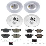 Power Stop 17-20 Volvo S90 Front & Rear Z23 Evolution Sport Coated Brake Kit (1x psbCRK7757, 1x psbCRK7703) thumbnail 4