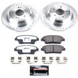 Power Stop 10-11 Hyundai Genesis Front & Rear Z26 Street Warrior Brake Kit (1x psbK5921-26, 1x psbK5848-26) thumbnail 4