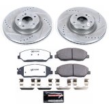 Power Stop 10-11 Hyundai Genesis Front & Rear Z26 Street Warrior Brake Kit (1x psbK5921-26, 1x psbK5848-26) thumbnail 7